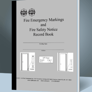 Emergency Markings/Fire Safety Notice Record Book