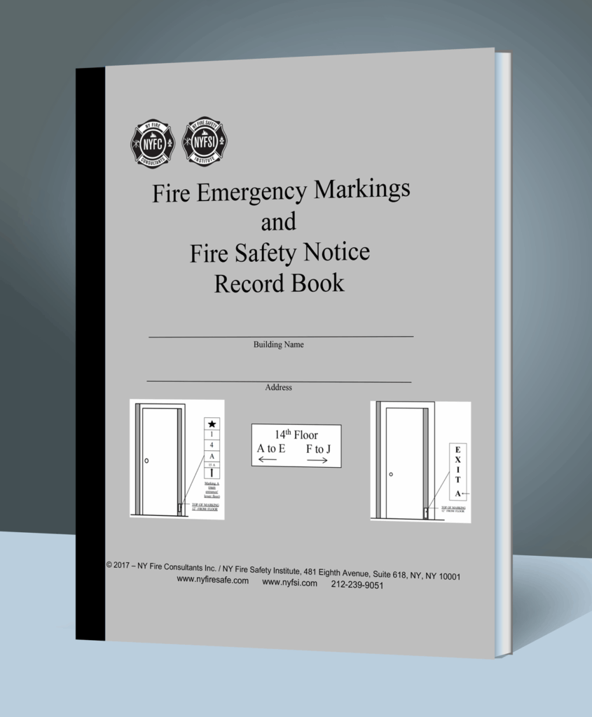 Fire Safety Logbooks - NY Fire Consultants Inc.